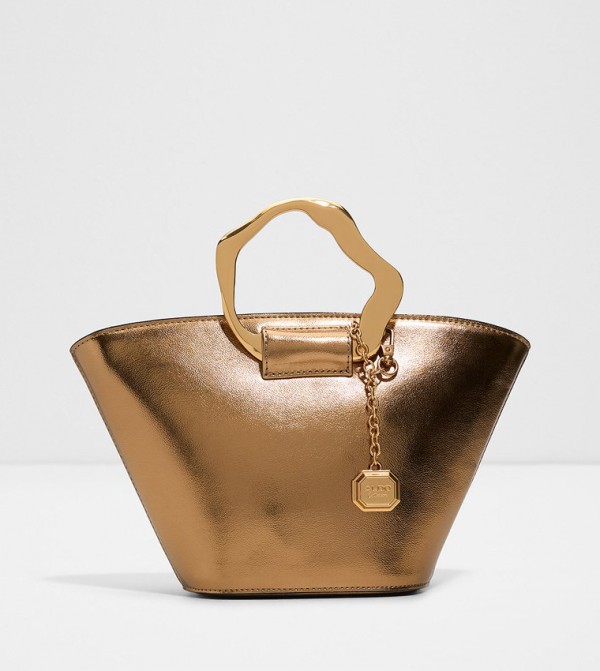 GOLDENVIEW Metallic Handheld Bag