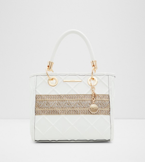 Buy Aldo GOULBURN Quilted Satchel Bag In White 6thStreet Qatar