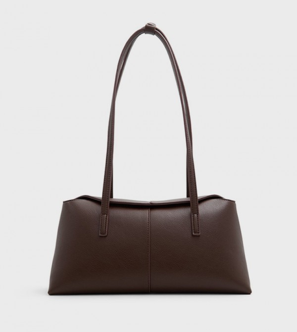 GRETCHENN Textured Shoulder Bag