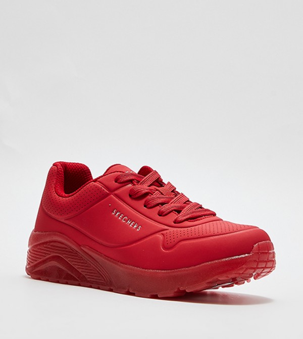 UNO ICE Logo Detail Lace-Up Sneakers