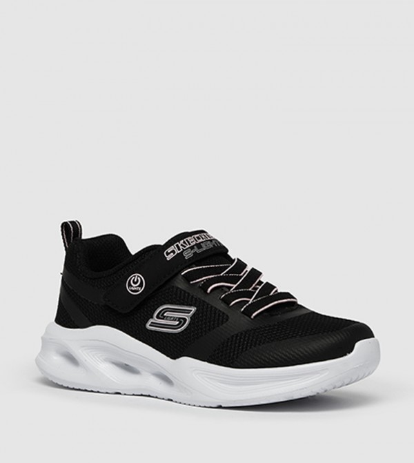 SKECHERS SOLA GLOW Mesh Detail Sneakers