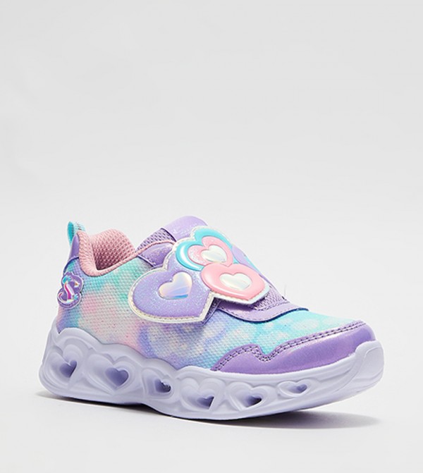 HEART LIGHTS Applique Detail Sneakers