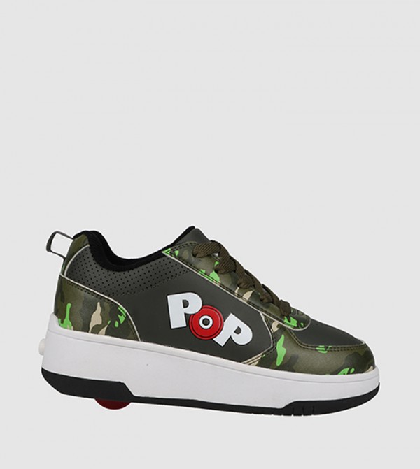 Pop Strike Printed Sneakers