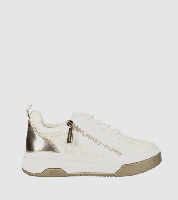 ALEX Monogram Lace Up Sneakers