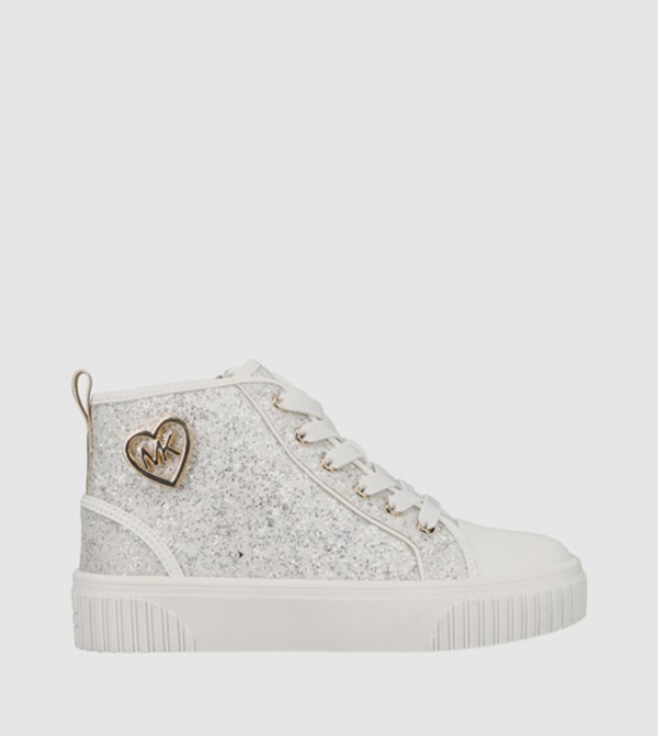 SKATE SPLIT Glitter High Top Sneakers