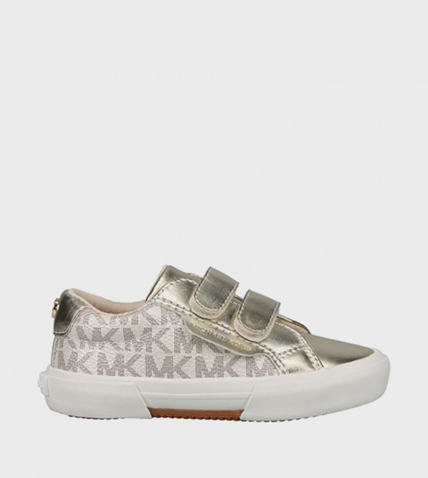IZETTA FRANKY Monogram Velcro Closure Shoes