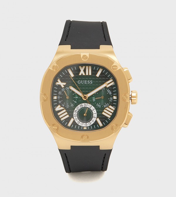 Buy Guess Headline Quartz Chronograph Watch 42 Mm In Green 6thStreet UAE