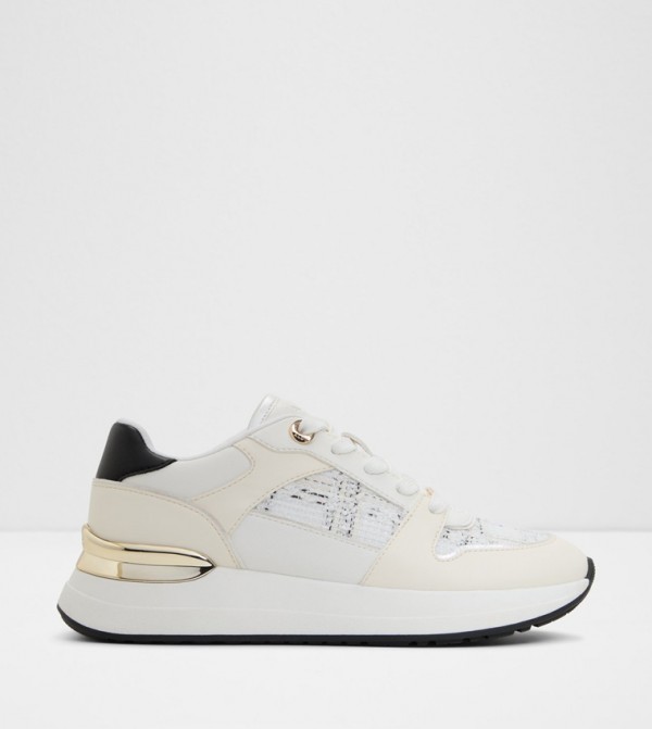 GUMTREE Tweed Lace Up Sneakers