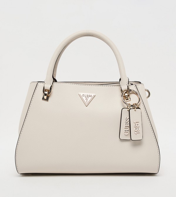 NOELLE II LUXURY Logo Detail Satchel Bag