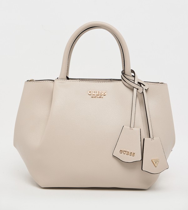 AMORETTE Logo Detail Girlfriend Satchel Bag