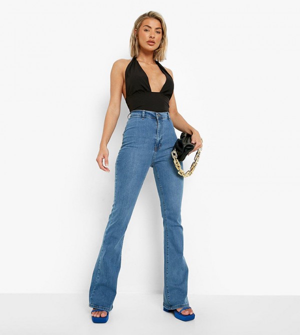 High waisted bell deals bottoms