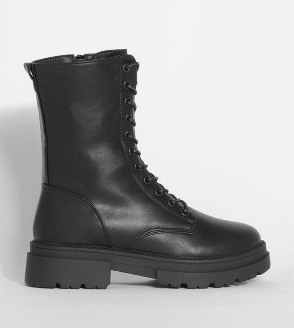 Lace Up Hiker Boots