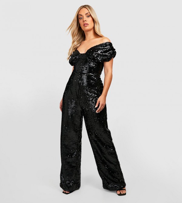 Bardot sequin sales jumpsuit