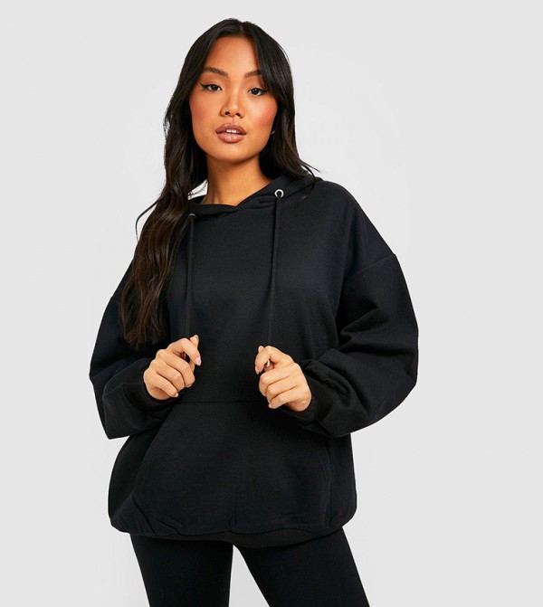 Oversized hoodie black outlet womens