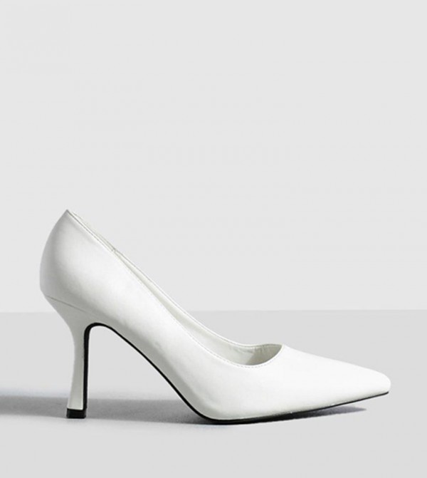 Wide Fit Low Stiletto Court Shoe