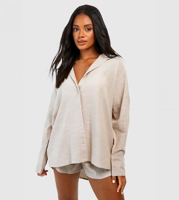 Oversized discount pyjama shirt