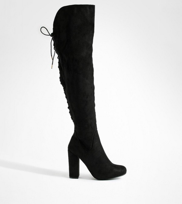 Over the knee boots sale heel