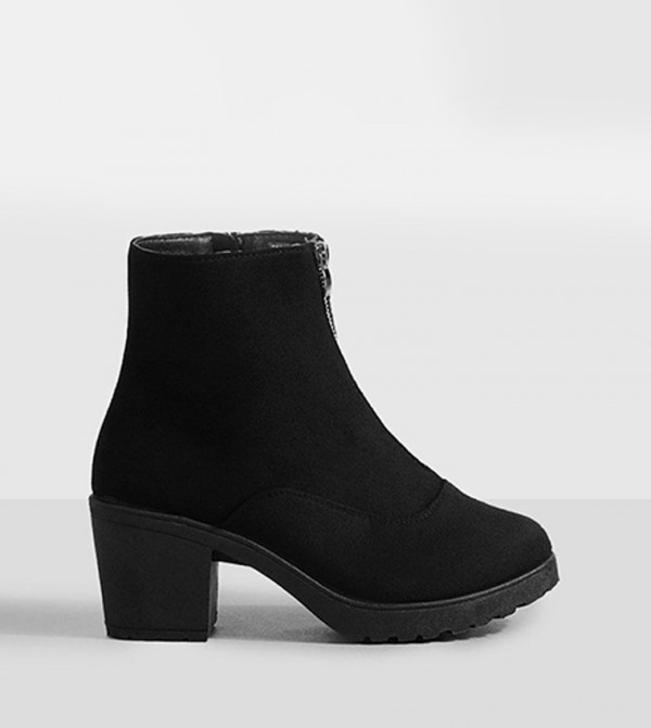 Boohoo Double Buckle Chelsea Ankle Boots