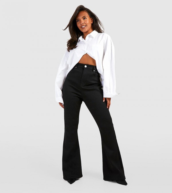 Denim Flared Jeans