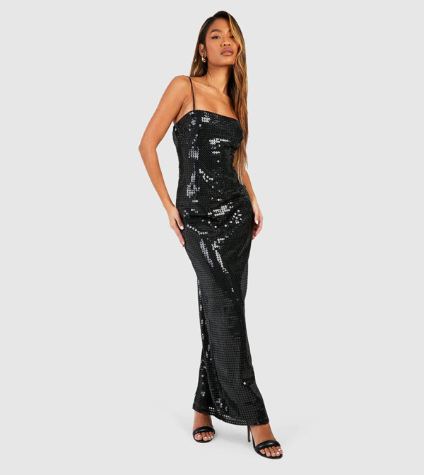 navy blue dress off the shoulder Navy Off Shoulder Taffeta Overlay Beaded Gown