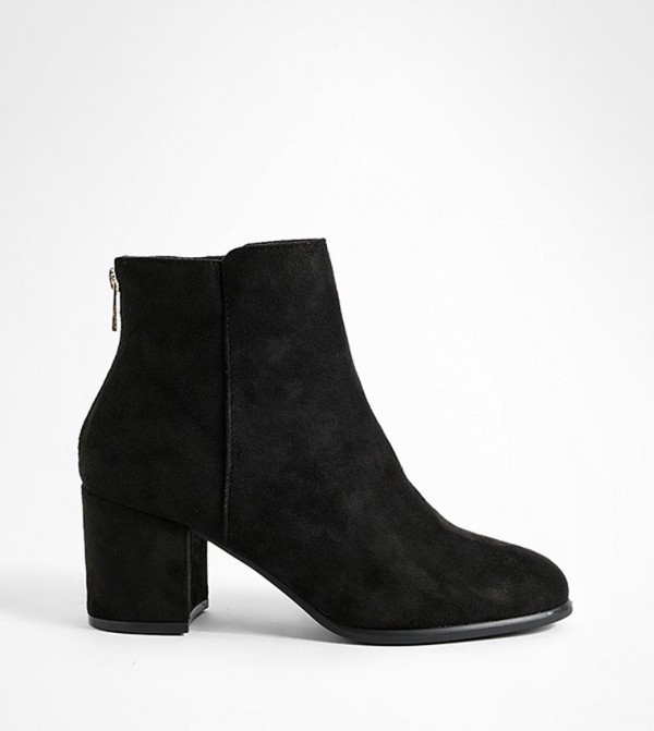 Buy Dorothy Perkins Alice Block Heel Ankle Boots In Black