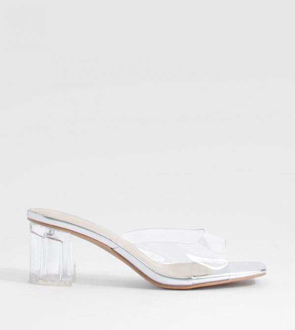 Clear mules store