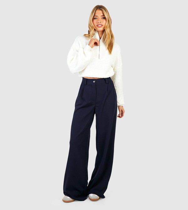 Slouch Fit Dad Trousers