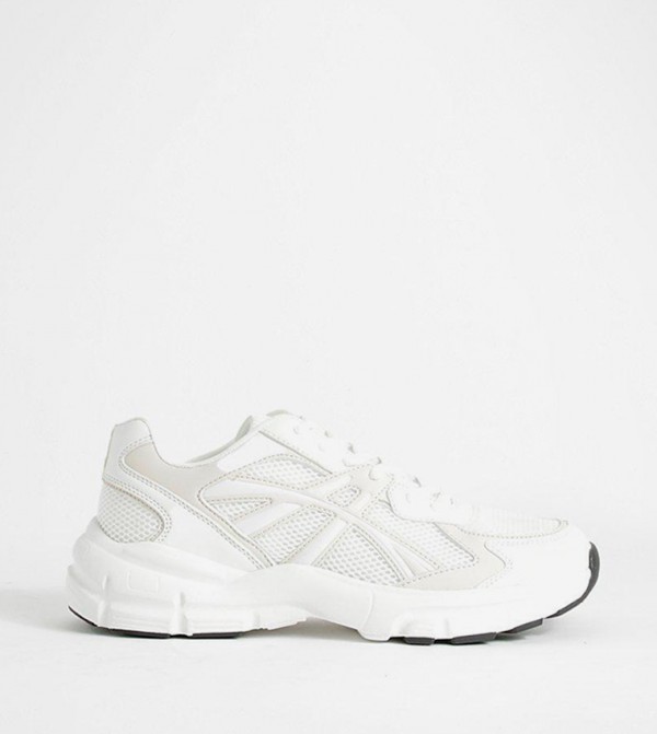 Contrast Stripe Chunky Sneakers