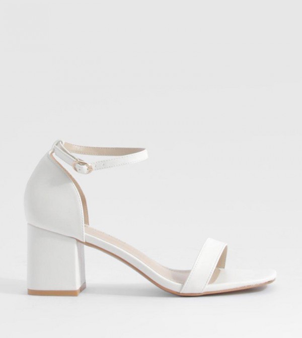 Ankle Strap Block Heel Sandals