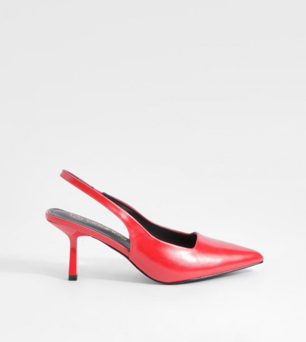 Stiletto Heel Slingback Pumps