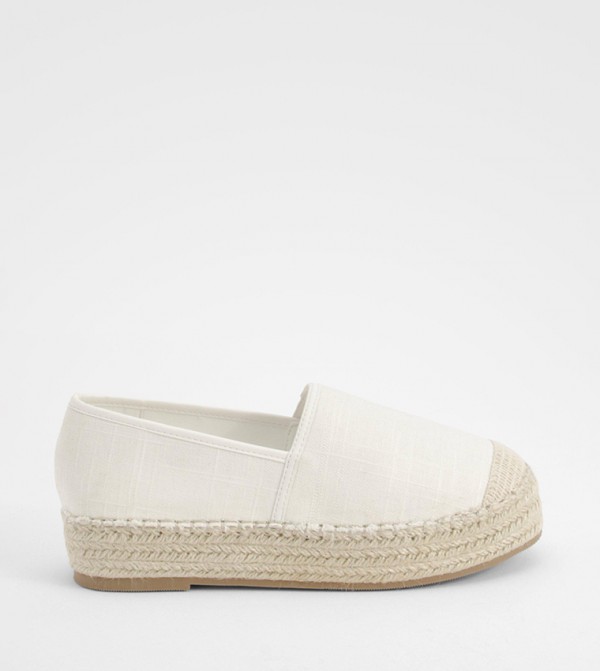 espadrilles closed toe platform
