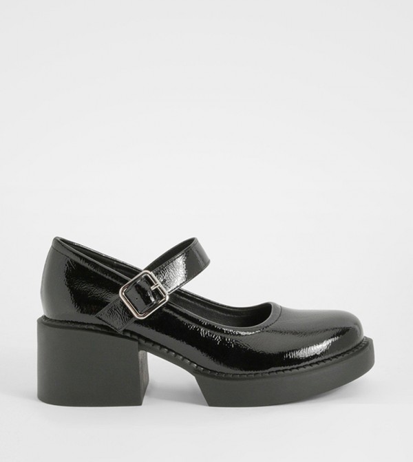 Chunky Heeled Mary Janes