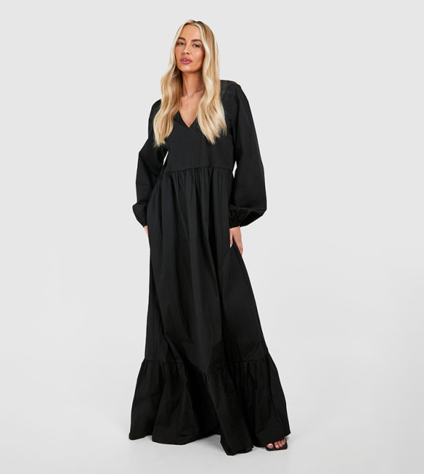 Time Maxi Dress Tried And Tru Dresses Walmart Buy Boohoo Tall Cotton Poplin Tiered Maxi Dress In Black 6thStreet UAE Time Maxi Dress Tried And Tru Dresses Walmart Buy Boohoo Tall Cotton Poplin Tiered Maxi Dress In Black 6thStreet UAE