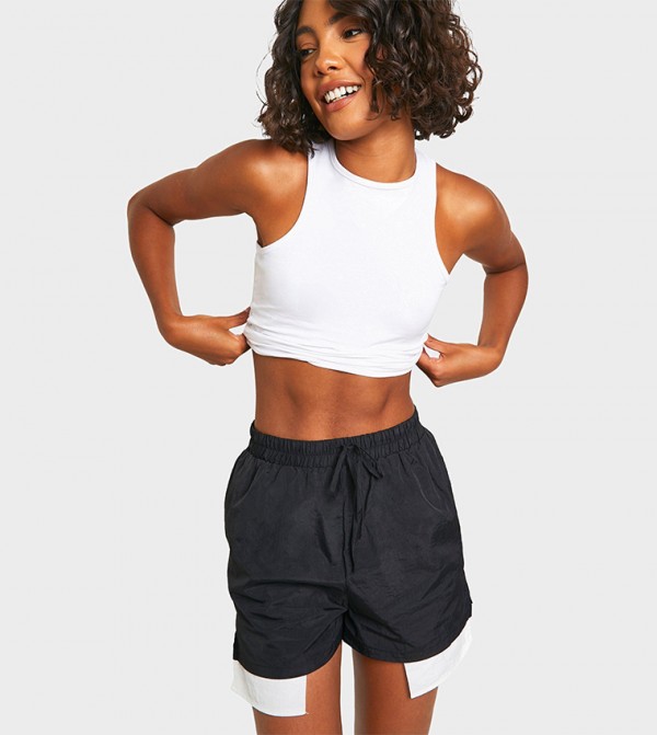 Tall Woven Pocket Detail Shorts