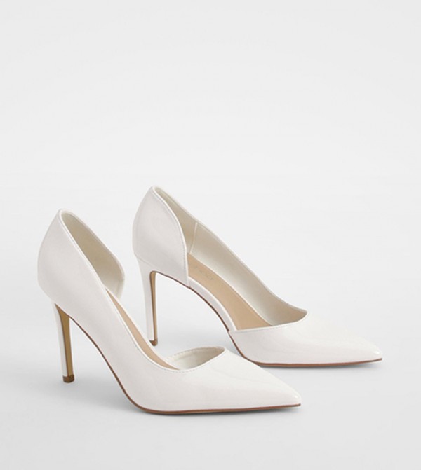 Patent Solid Cut Out Pumps