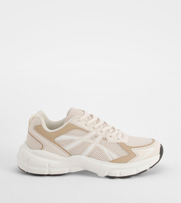 Contrast Chunky Sneakers