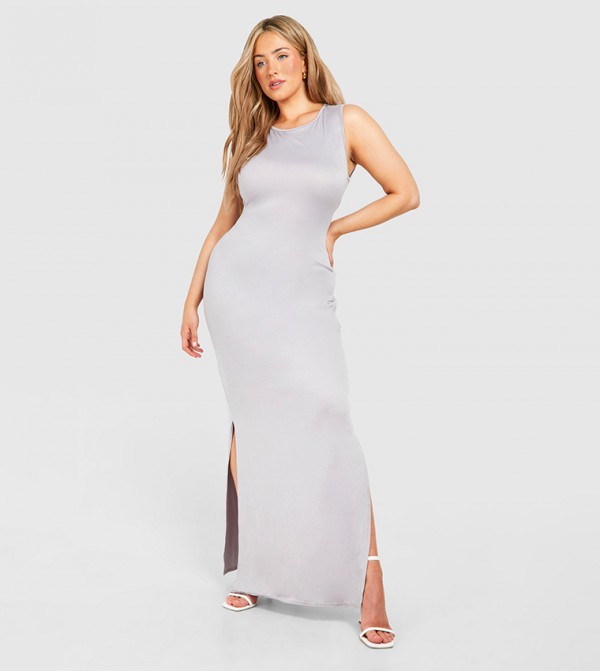 Curve Super Soft Low Back Maxi Dress
