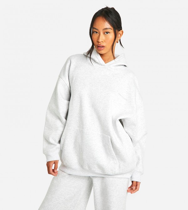 Design Studio Embroidered Oversized Hoodie