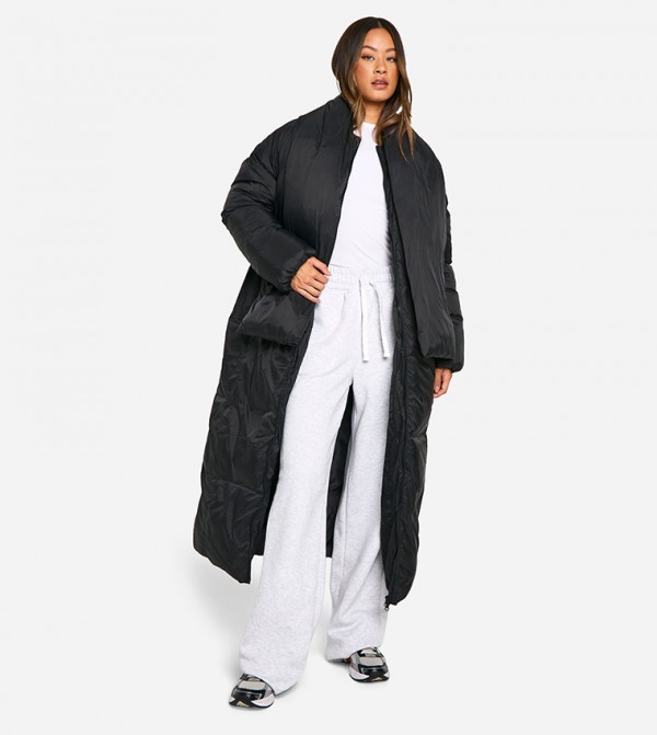 Tall 2-in-1 Scarf Puffer Jacket
