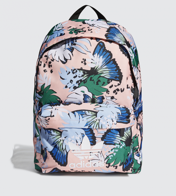 Adidas originals outlet floral print backpack