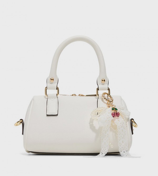 HALIE Textured Mini Satchel Bag