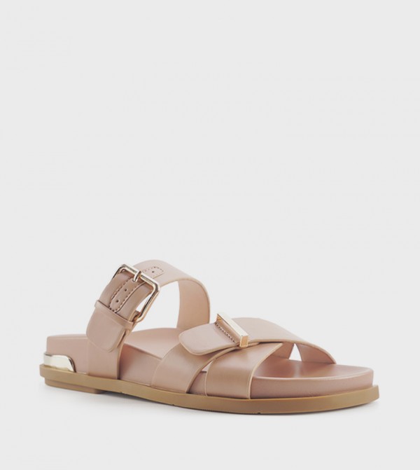 HARPEN Buckle Detail Comfort Sandals