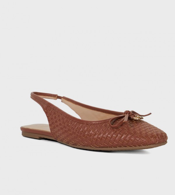 HARRIAS Bow Detail Flat Shoes