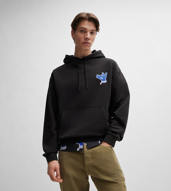 Printed Long Sleeves Hoodie