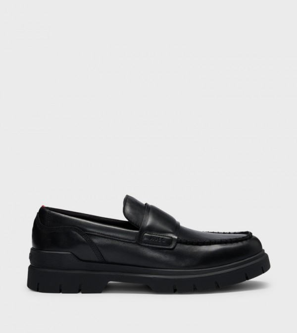 Textured Loafers