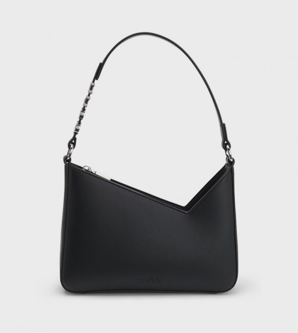 MEL Textured Asymmetric Shoulder Bag