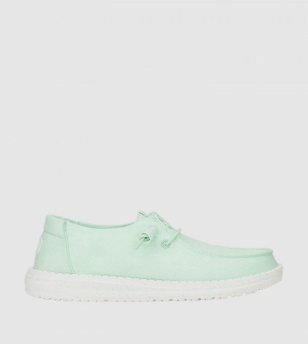WENDY Stretch Canvas Slip-On Shoes