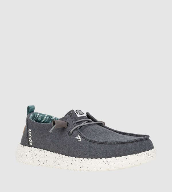 WENDY Chambray Slip-On Shoes