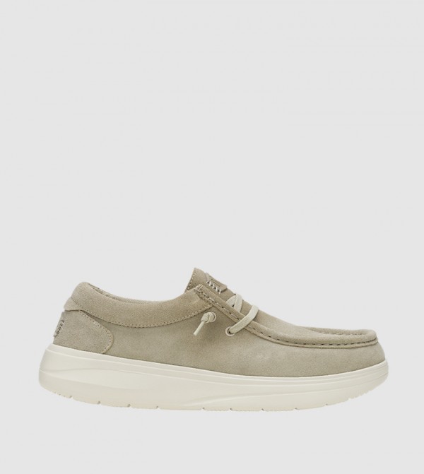 WALLY COMF Suede Slip-On Shoes