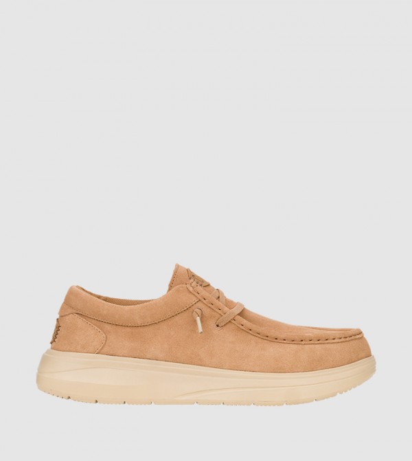 WALLY COMF Suede Slip-On Shoes